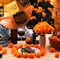 52 Pieces Day of the Dead Decorations Set (Mainly Orange, Black, Yellow)